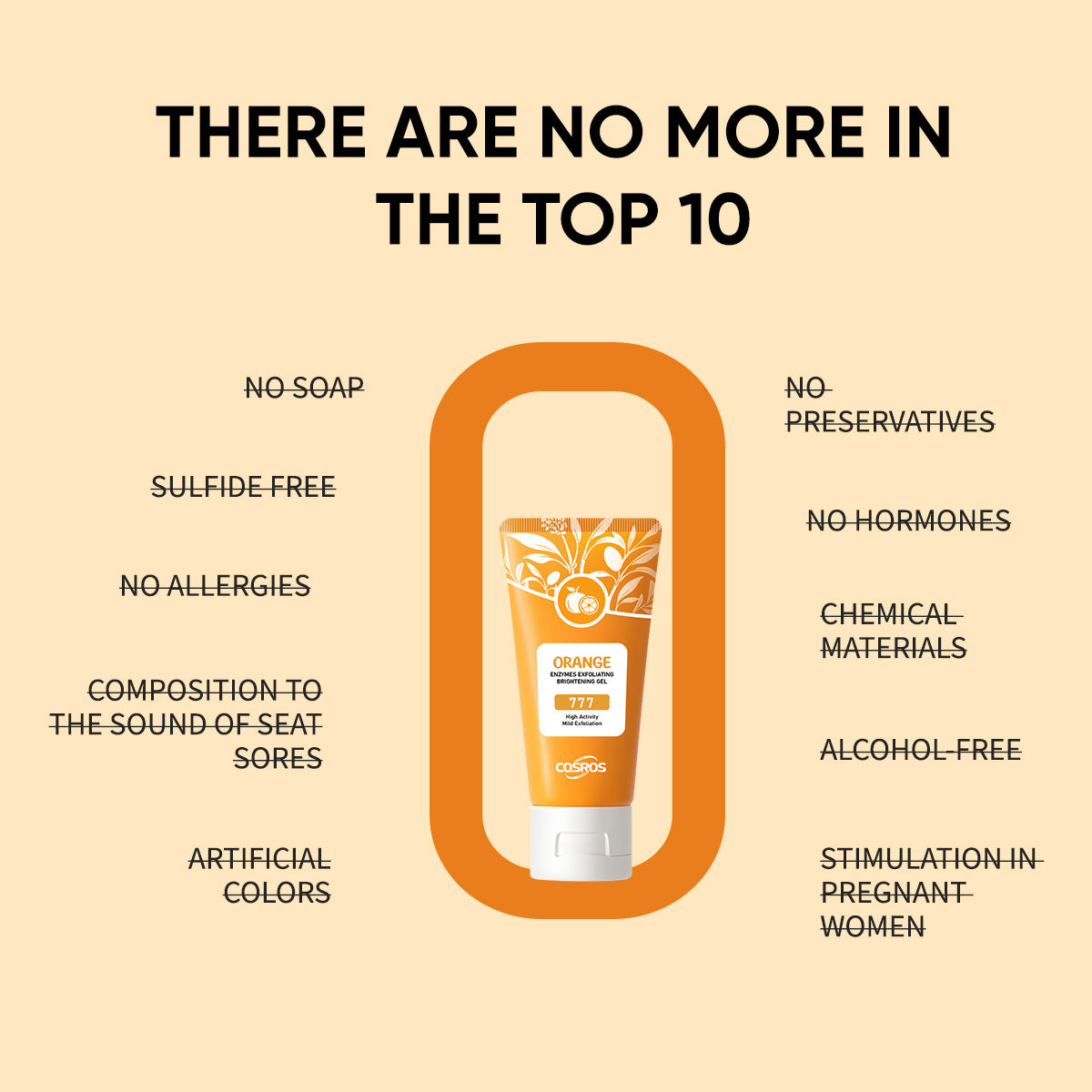 Orange Exfoliating Brightening Gel – Reveal Your Natural Radiance