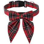 🎄🐾 Santa Paws Christmas Dog Collar with Bow Tie – Adorable Festive Holiday Pet Accessory 🎅❤️