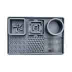 🐾 Lick & Chill™ 3-in-1 Silicone Slow Feeder & Licking Mat with Suction Cups 🐾