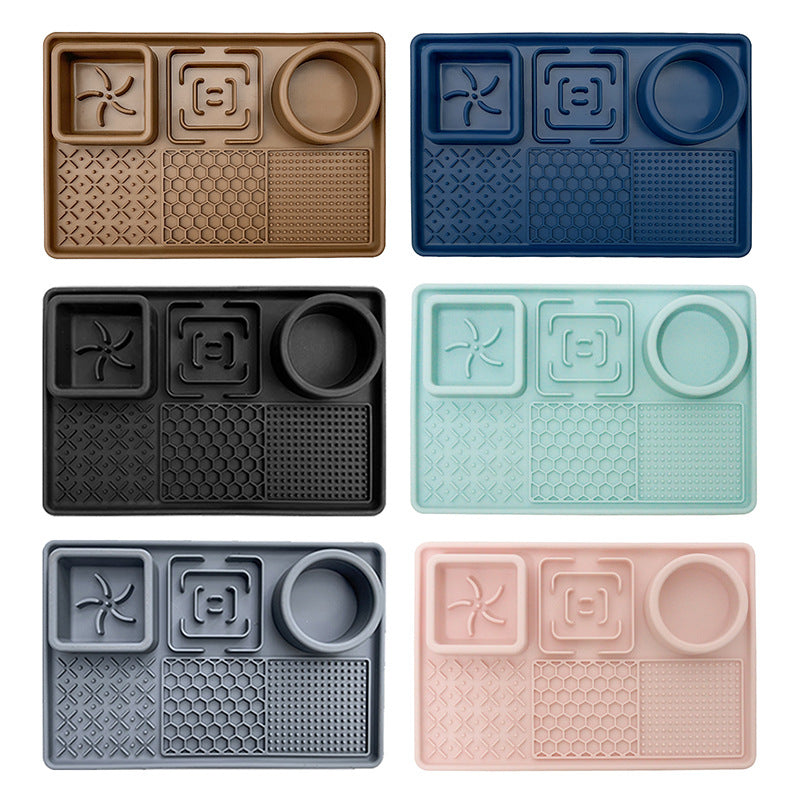 🐾 Lick & Chill™ 3-in-1 Silicone Slow Feeder & Licking Mat with Suction Cups 🐾