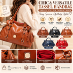 Chic & Timeless Tassel Satchel Handbag
