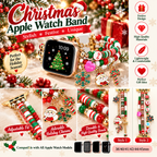 🎄 Festive Christmas Apple Watch Band – Cute, Trendy & Stylish Holiday Accessories ✨