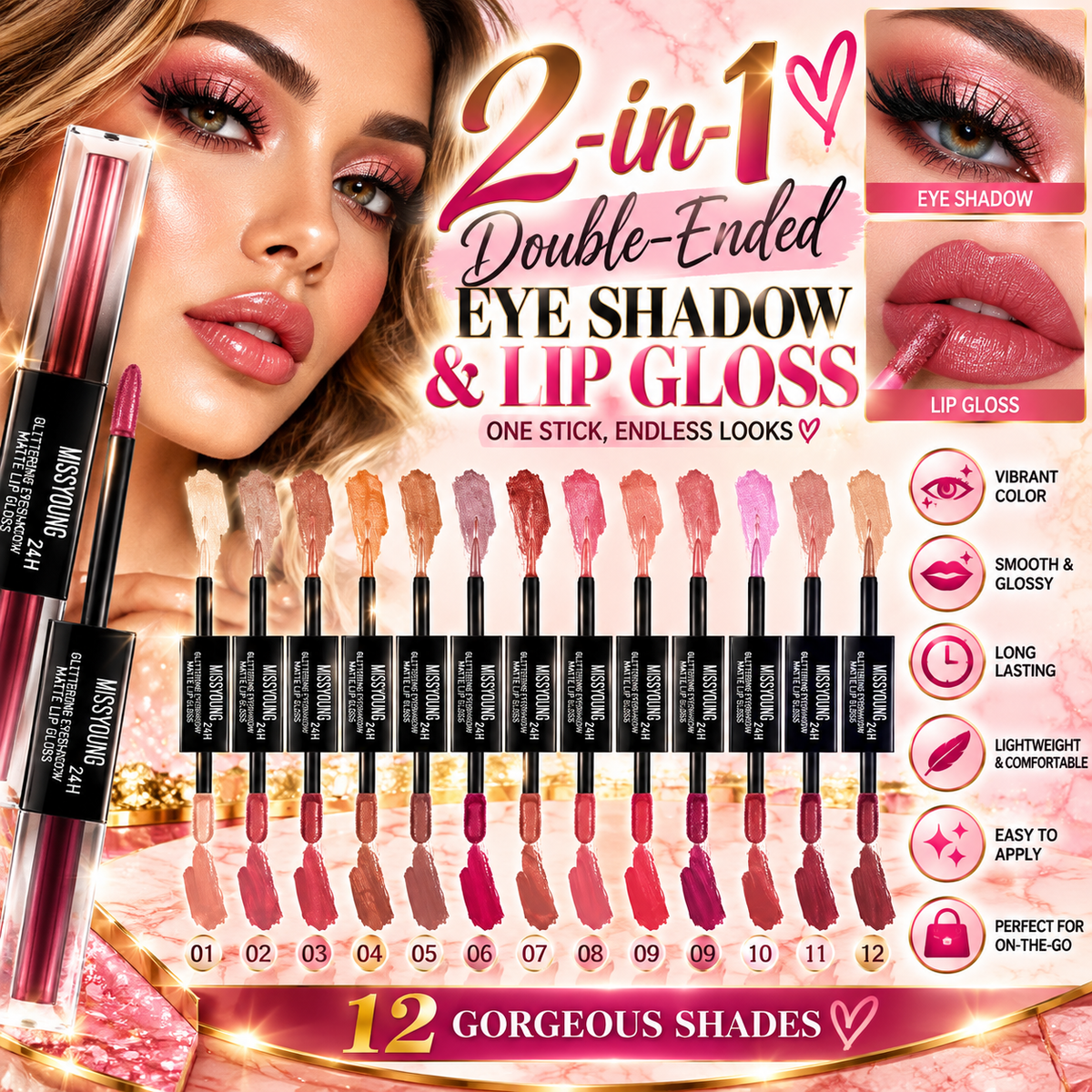 2-in-1 Eye & Lip Duo — One Stick, Endless Glam