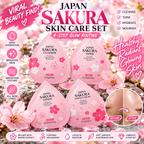 Sakura Glow 4-Step Japan Skincare Set