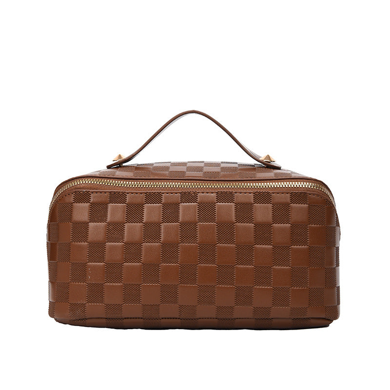 Luxe Large-Capacity Makeup & Toiletry Travel Bag Chic Beauty Organizer