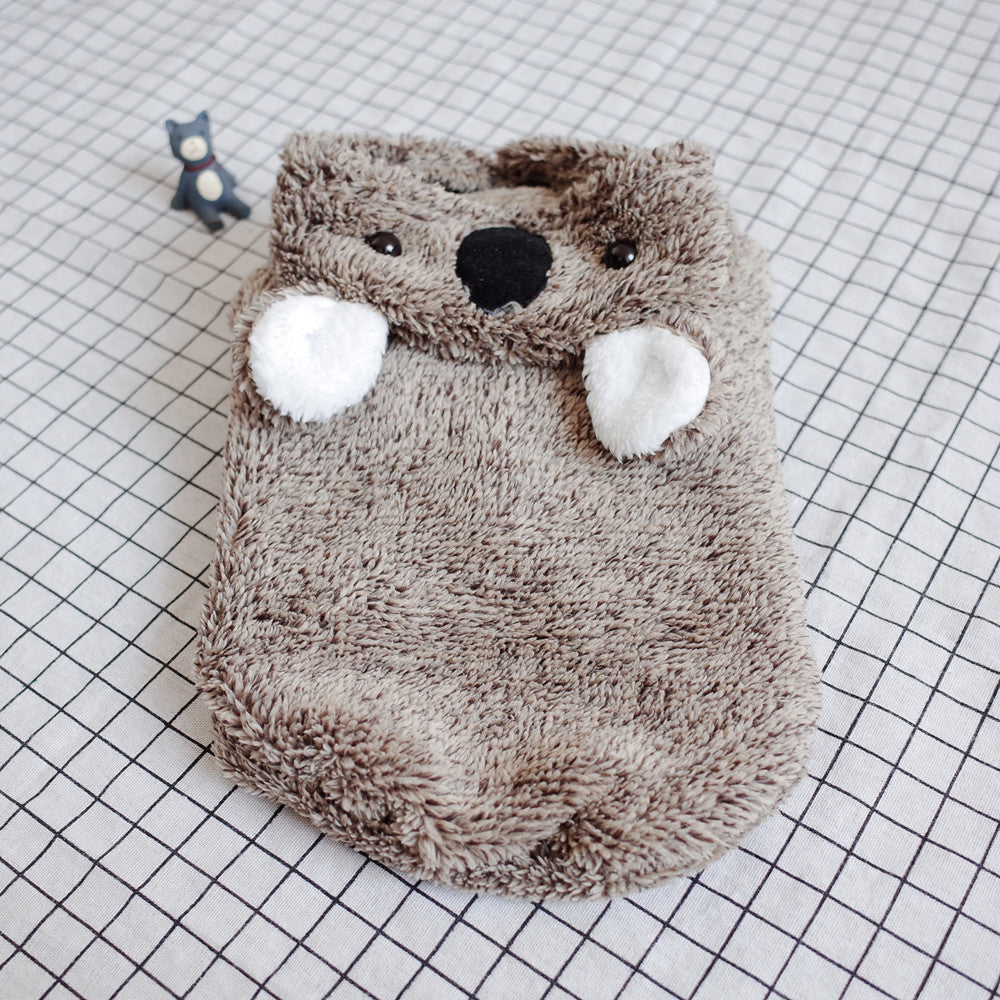 Cozy Pup™ Autumn & Winter Cotton Dog Sweater – Warm, Cute & Comfy 🍂❄️🐾