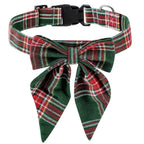 🎄🐾 Santa Paws Christmas Dog Collar with Bow Tie – Adorable Festive Holiday Pet Accessory 🎅❤️