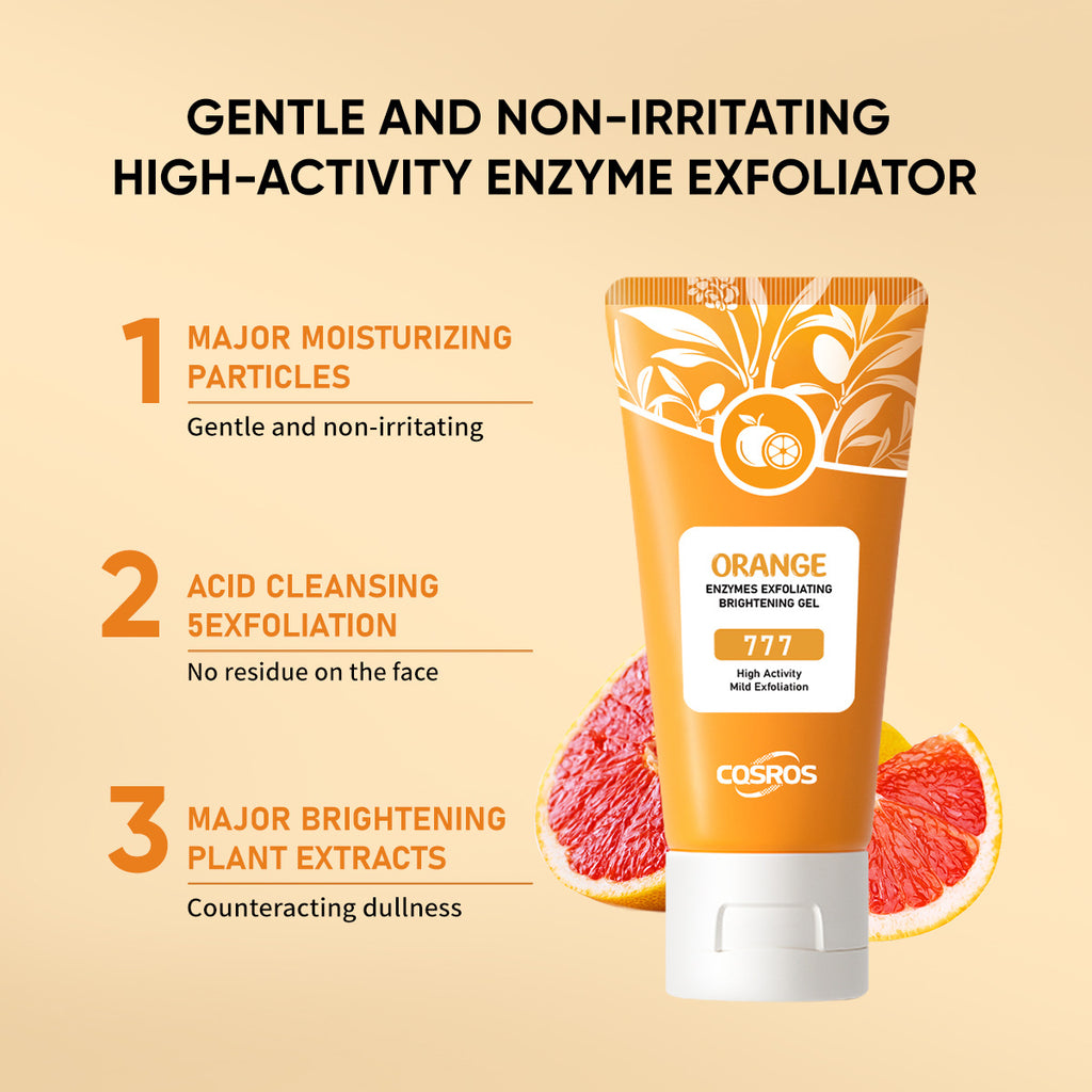 Orange Exfoliating Brightening Gel – Reveal Your Natural Radiance